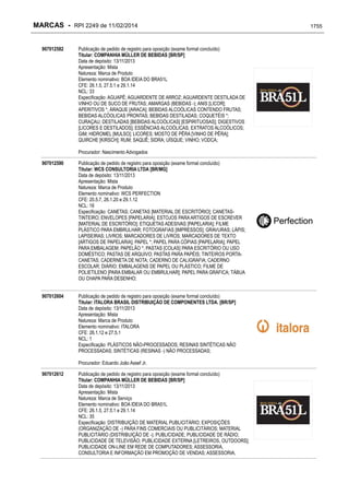 RPI - Marcas 2249 "Vervs Consultoria" 