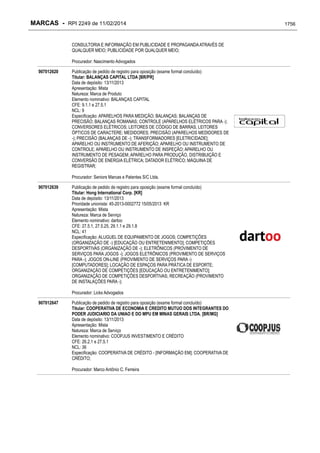 RPI - Marcas 2249 "Vervs Consultoria" 