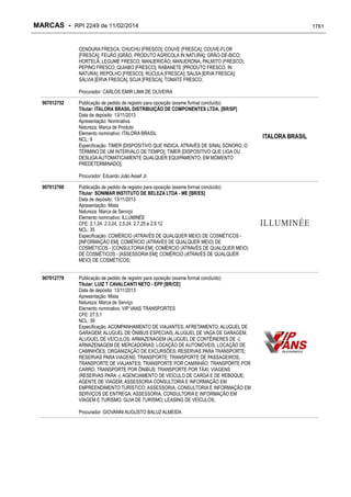 RPI - Marcas 2249 "Vervs Consultoria" 