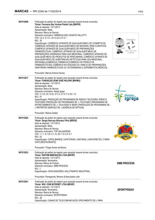 RPI - Marcas 2249 "Vervs Consultoria" 