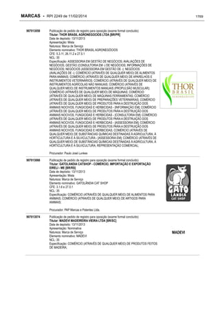 RPI - Marcas 2249 "Vervs Consultoria" 