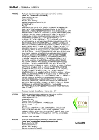 RPI - Marcas 2249 "Vervs Consultoria" 