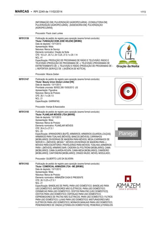 RPI - Marcas 2249 "Vervs Consultoria" 