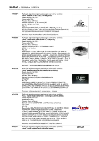 RPI - Marcas 2249 "Vervs Consultoria" 