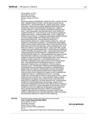 RPI - Marcas 2249 "Vervs Consultoria" 