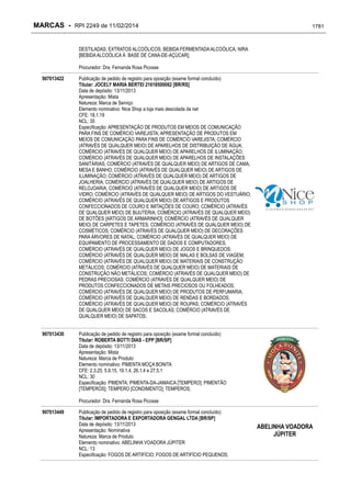 RPI - Marcas 2249 "Vervs Consultoria" 