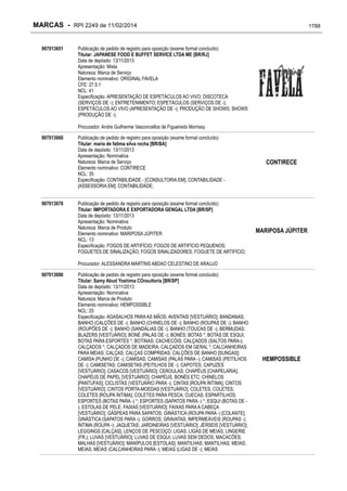 RPI - Marcas 2249 "Vervs Consultoria" 