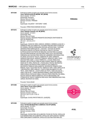 RPI - Marcas 2249 "Vervs Consultoria" 