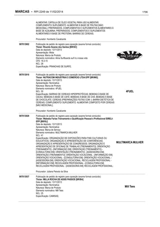 RPI - Marcas 2249 "Vervs Consultoria" 