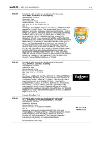 RPI - Marcas 2249 "Vervs Consultoria" 