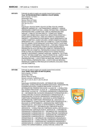 RPI - Marcas 2249 "Vervs Consultoria" 