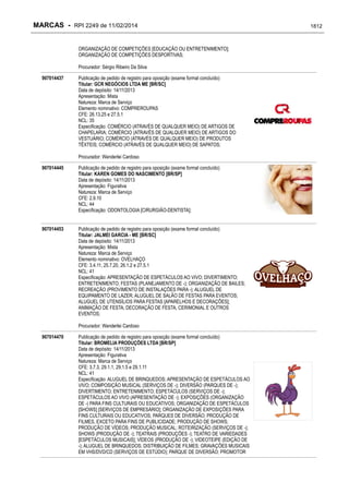 RPI - Marcas 2249 "Vervs Consultoria" 