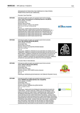 RPI - Marcas 2249 "Vervs Consultoria" 