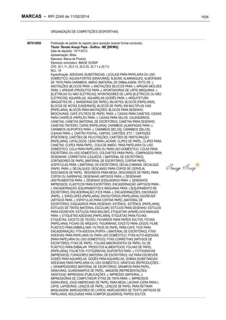 RPI - Marcas 2249 "Vervs Consultoria" 