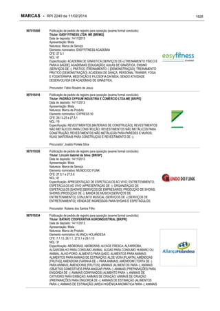 RPI - Marcas 2249 "Vervs Consultoria" 