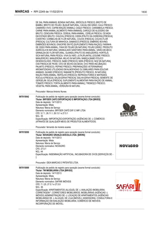 RPI - Marcas 2249 "Vervs Consultoria" 