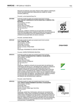 RPI - Marcas 2249 "Vervs Consultoria" 