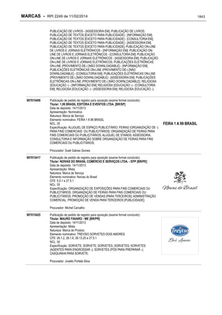 RPI - Marcas 2249 "Vervs Consultoria" 