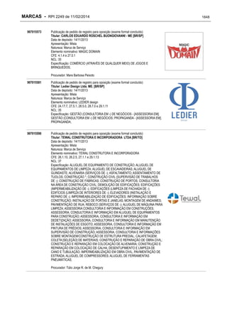 RPI - Marcas 2249 "Vervs Consultoria" 