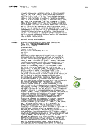 RPI - Marcas 2249 "Vervs Consultoria" 