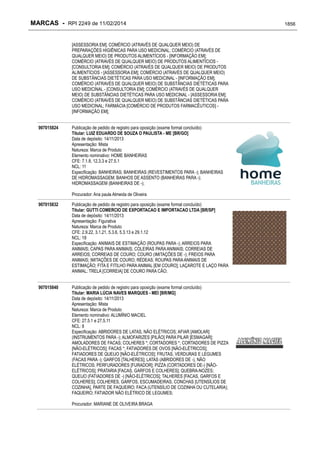 RPI - Marcas 2249 "Vervs Consultoria" 