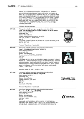 RPI - Marcas 2249 "Vervs Consultoria" 