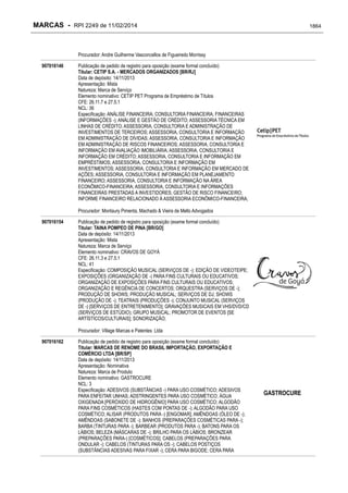RPI - Marcas 2249 "Vervs Consultoria" 