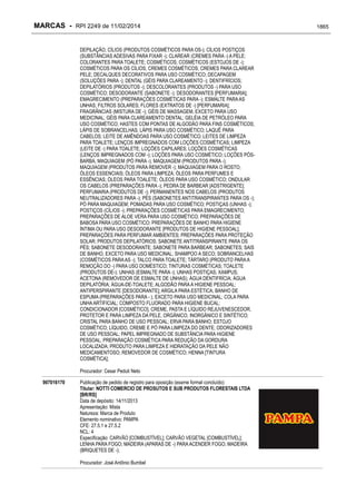 RPI - Marcas 2249 "Vervs Consultoria" 