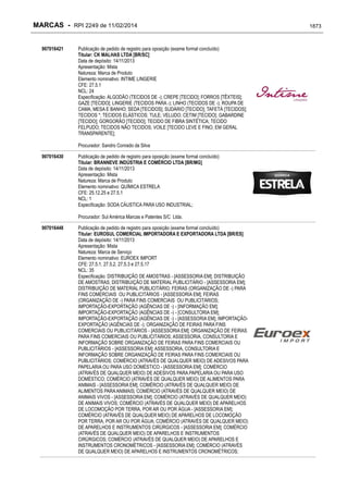 RPI - Marcas 2249 "Vervs Consultoria" 