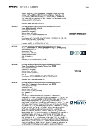 RPI - Marcas 2249 "Vervs Consultoria" 