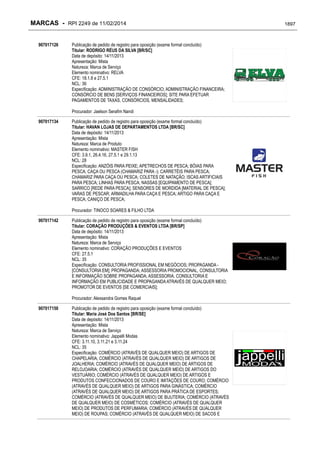 RPI - Marcas 2249 "Vervs Consultoria" 