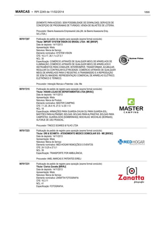 RPI - Marcas 2249 "Vervs Consultoria" 