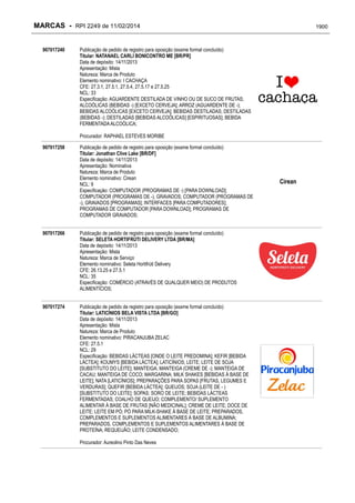 RPI - Marcas 2249 "Vervs Consultoria" 