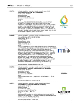 RPI - Marcas 2249 "Vervs Consultoria" 