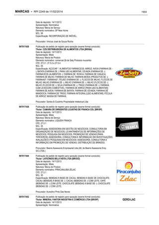 RPI - Marcas 2249 "Vervs Consultoria" 