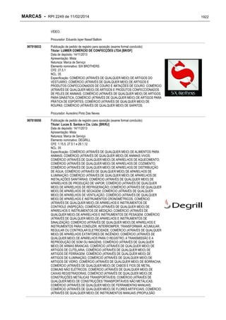 RPI - Marcas 2249 "Vervs Consultoria" 