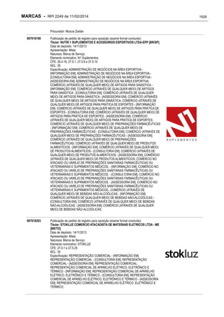 RPI - Marcas 2249 "Vervs Consultoria" 