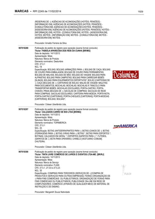 RPI - Marcas 2249 "Vervs Consultoria" 