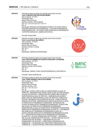 RPI - Marcas 2249 "Vervs Consultoria" 