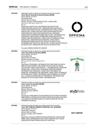 RPI - Marcas 2249 "Vervs Consultoria" 