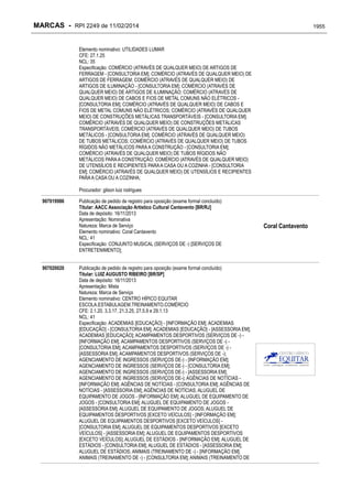 RPI - Marcas 2249 "Vervs Consultoria" 