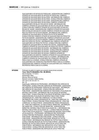 RPI - Marcas 2249 "Vervs Consultoria" 