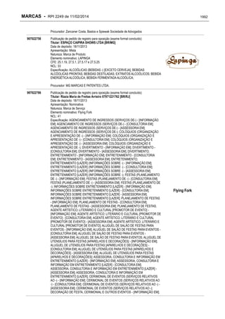 RPI - Marcas 2249 "Vervs Consultoria" 