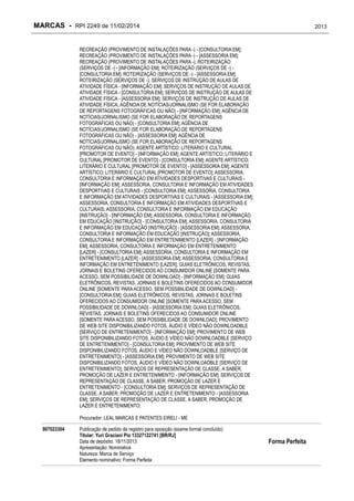 RPI - Marcas 2249 "Vervs Consultoria" 