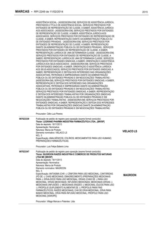 RPI - Marcas 2249 "Vervs Consultoria" 