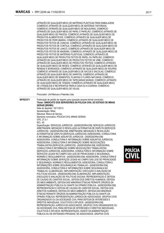 RPI - Marcas 2249 "Vervs Consultoria" 