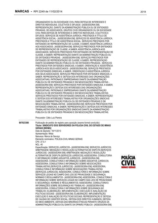 RPI - Marcas 2249 "Vervs Consultoria" 