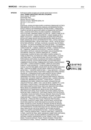 RPI - Marcas 2249 "Vervs Consultoria" 