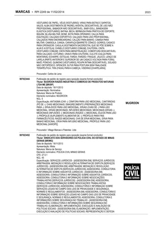 RPI - Marcas 2249 "Vervs Consultoria" 