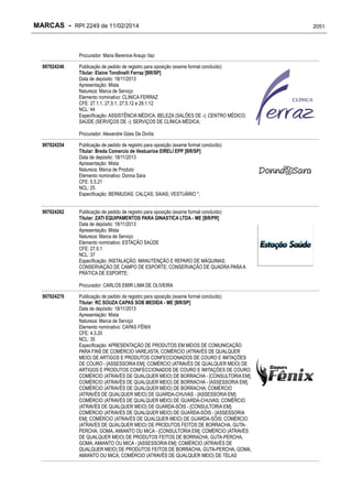 RPI - Marcas 2249 "Vervs Consultoria" 